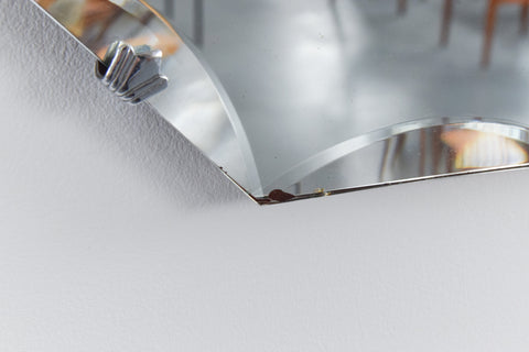 Vintage Frameless Mirror