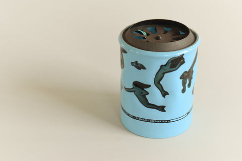 Vintage 1960s Econolite Rotating Mermaid Motion Lamp