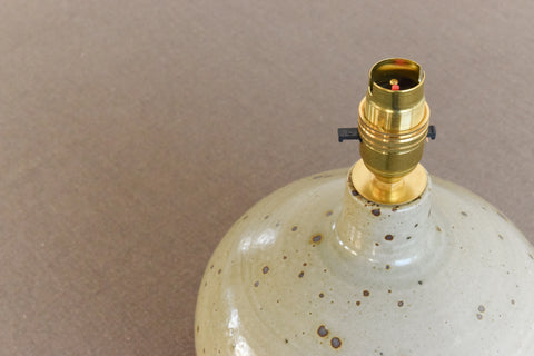Vintage Studio Pottery Table Lamp Base