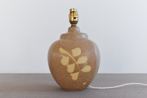 Vintage Studio Pottery Table Lamp Base