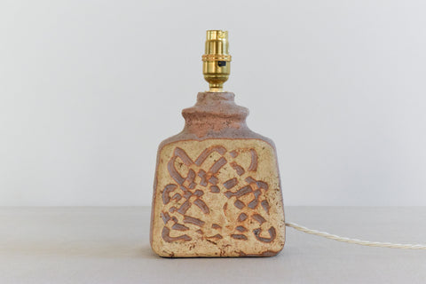 Vintage Studio Pottery Table Lamp Base by Barbara Davidson Pottery