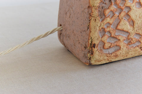Vintage Studio Pottery Table Lamp Base by Barbara Davidson Pottery