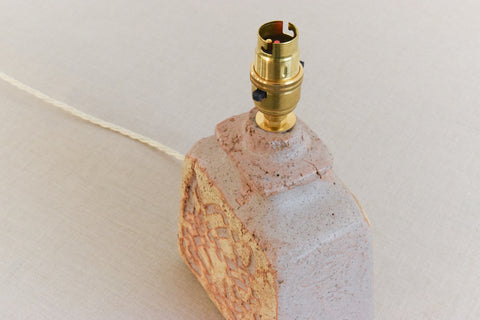 Vintage Studio Pottery Table Lamp Base by Barbara Davidson Pottery