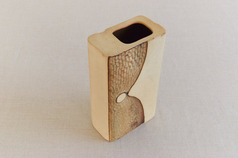 Vintage Studio Pottery Ceramic Vase by Roger Veal for Tolcarne Pottery
