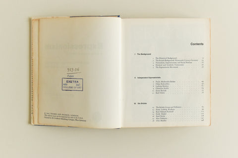 Vintage Book - Expressionism by Bernard S. Myers 1963