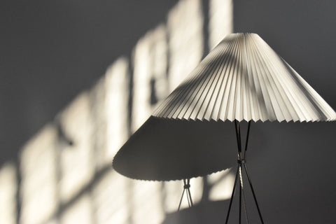 Vintage Style Black Metal Tripod Floor Lamp