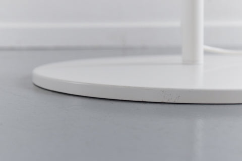 IKEA 365+ BRASA White Metal Floor Lamp