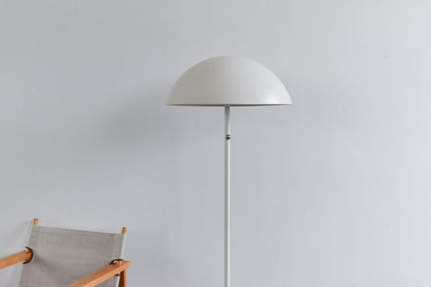 IKEA 365+ BRASA White Metal Floor Lamp