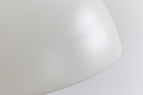 IKEA 365+ BRASA White Metal Floor Lamp