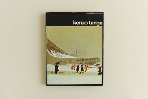 Vintage Book - Kenzo Tange Twentieth-Century Masters by Paolo Riani 1969