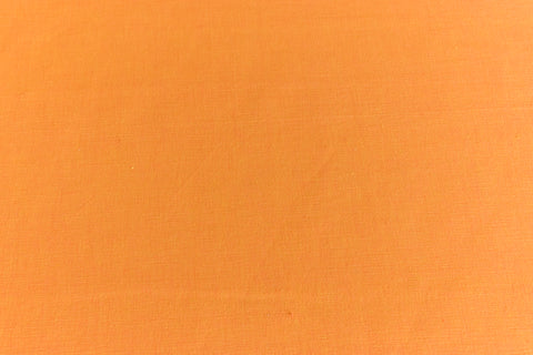 Vintage Orange Textured Cotton Fabric Sold by the Meter