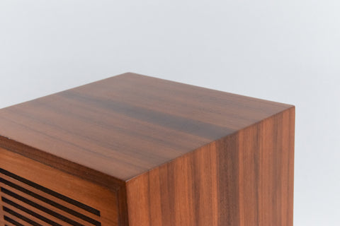 Pair of Small Vintage Sonotone Solent Teak Bookcase Speakers