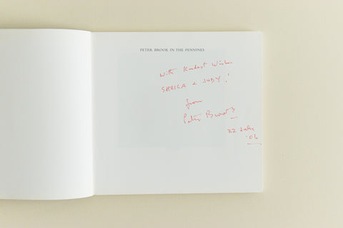Peter Brook in the Pennines by Mary Sara