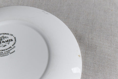 Single Vintage Homemaker Ridgway Potteries Ltd. Side Plate