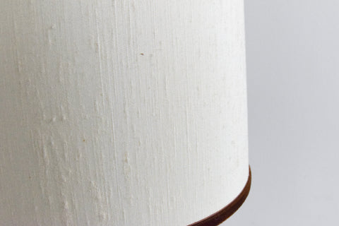 Vintage 1930s Sculptural Wooden Table Lamp