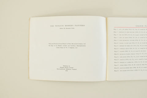 Vintage 1940s Penguin Modern Painters Book Duncan Grant by Raymond Mortimer