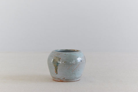 Vintage 1940s Studio Pottery Small Vase / Pot by Potter Heather Marie Webster (Martin)