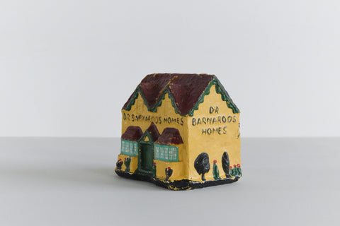 Vintage 1950s Papier-Mâché Dr Barnardo's Homes Money Box