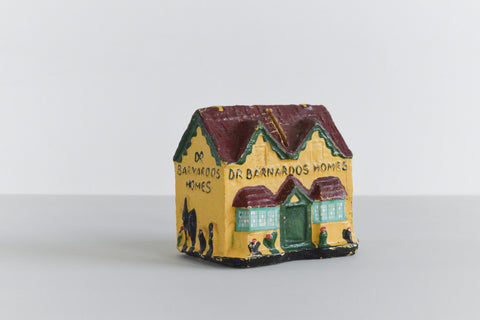 Vintage 1950s Papier-Mâché Dr Barnardo's Homes Money Box