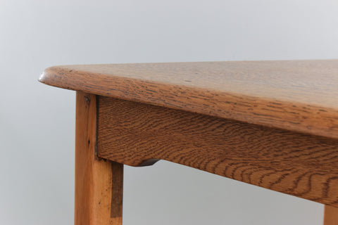 Vintage 1950s Oak Desk