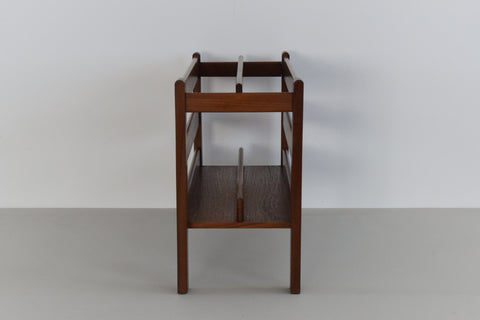 Vintage 1960s Teak Magazine Rack