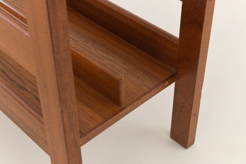 Vintage 1960s Teak Magazine Rack