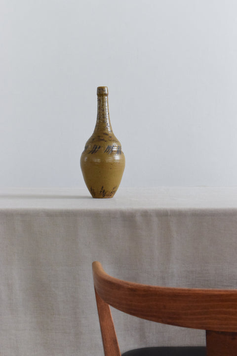 Vintage 1960s Studio Pottery Bottle by Potter Heather Marie Martin (Webster)