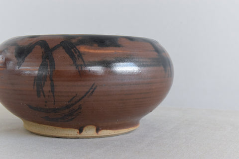Vintage 1960s Studio Pottery Bowl by Potter Heather Marie Martin (Webster)