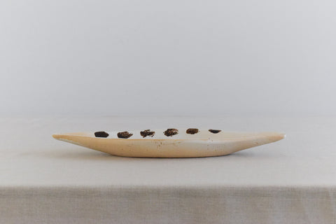 Vintage 1960s Studio Pottery Serving Dish by Potter Heather Marie Martin (Webster)
