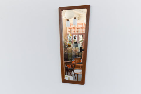 Vintage 1960s Teak Framed Mirror