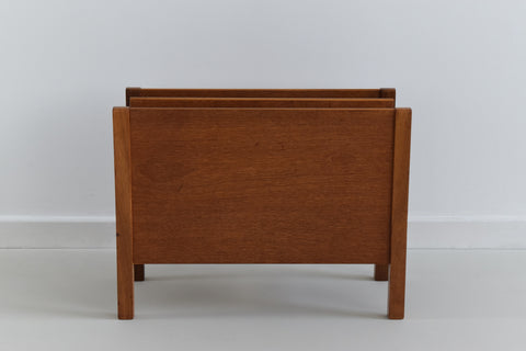 Vintage 1960s Teak Magazine Rack by Guy Rogers