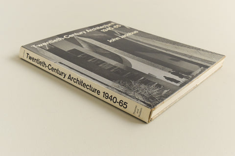 Vintage 1966 Twentieth Century Architecture 1940-65 Book by John Jacobus
