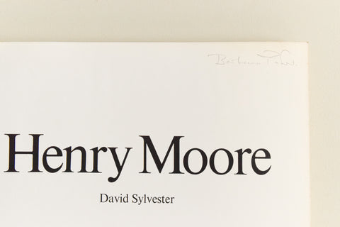 Vintage 1968 Henry Moore Sculpture The Arts Council Tate Gallery Exhibition Guide Book by David Sylvester