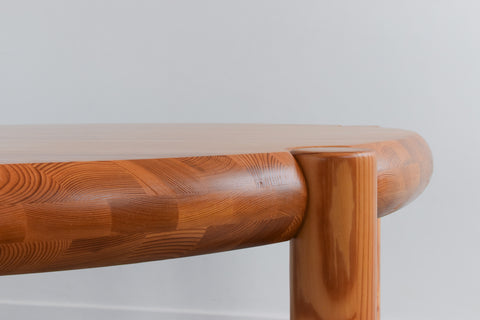 Vintage 1970s Pine Dining Set by Rainer Daumiller