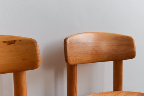 Vintage 1970s Pine Dining Set by Rainer Daumiller