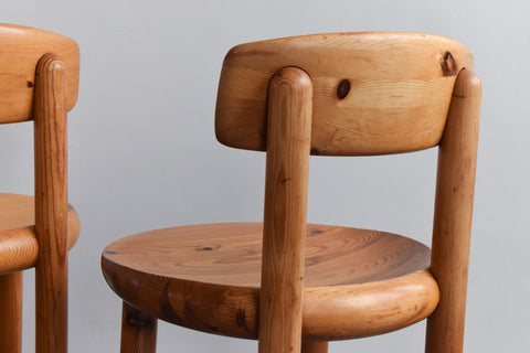 Vintage 1970s Pine Dining Set by Rainer Daumiller