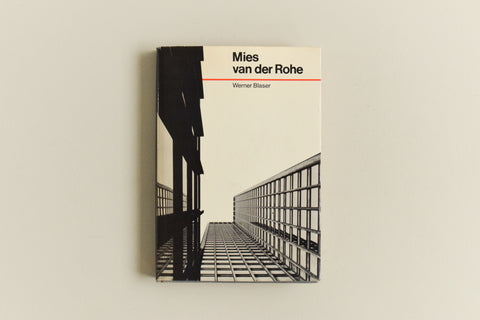 Vintage 1972 Mies van der Rohe Book by Werner Blaser