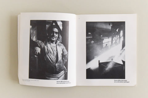 Vintage 1979 Signed First Edition Book Vulcan's Forge Photographs by Janine Wiedel