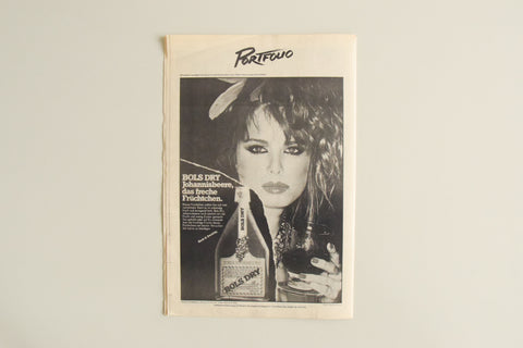 Vintage 1980s Portfolio Newspaper / Magazine Herbert Schulz Limited Edition