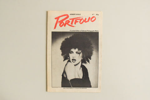 Vintage 1980s Portfolio Newspaper / Magazine Herbert Schulz Limited Edition