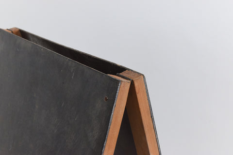 Vintage Double Sided A-Frame Easel / Chalkboard