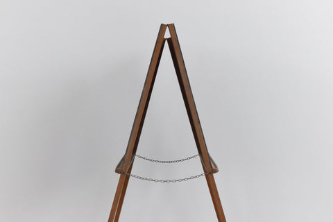 Vintage Double Sided A-Frame Easel / Chalkboard
