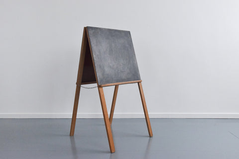 Vintage Double Sided A-Frame Easel / Chalkboard