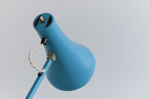 Vintage Blue Anglepoise Apex 90 Lamp by Herbert Terry & Sons