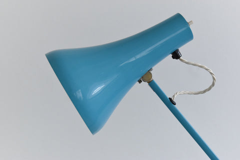 Vintage Blue Anglepoise Apex 90 Lamp by Herbert Terry & Sons