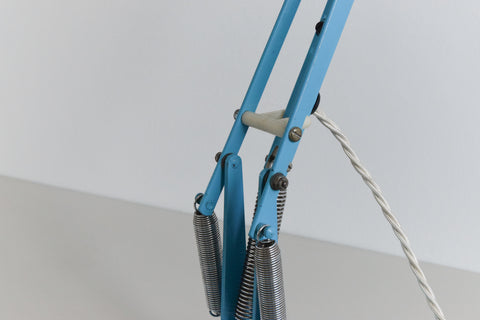 Vintage Blue Anglepoise Apex 90 Lamp by Herbert Terry & Sons
