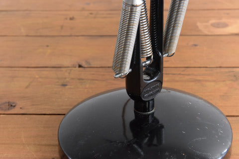 Vintage Black Anglepoise Lamp Model 75 by Herbert Terry & Sons