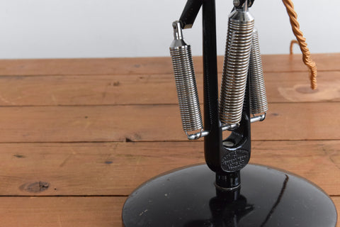 Vintage Black Anglepoise Lamp Model 75 by Herbert Terry & Sons