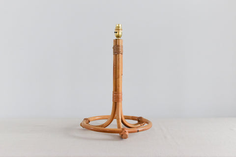Vintage Bamboo Table Lamp Base