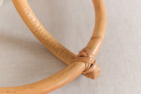 Vintage Bamboo Table Lamp Base